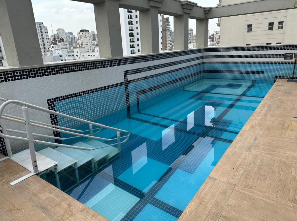 Flat Reformado Em Hotel No Jardins Sao Paulo Exterior photo